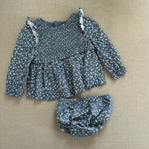 Baby Gap Ruffle Top and Bloomer Set